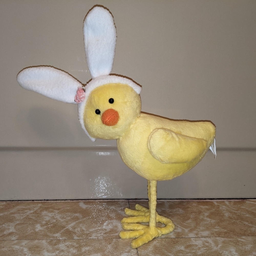 HTF Easter Bird Bunny plush!